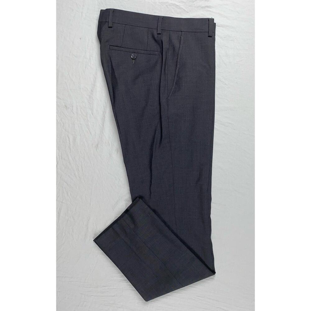 Bar III Skinny Fit Flat Front Stretch Poly-Wool Dress Pants, Slacks. Men's 30X30